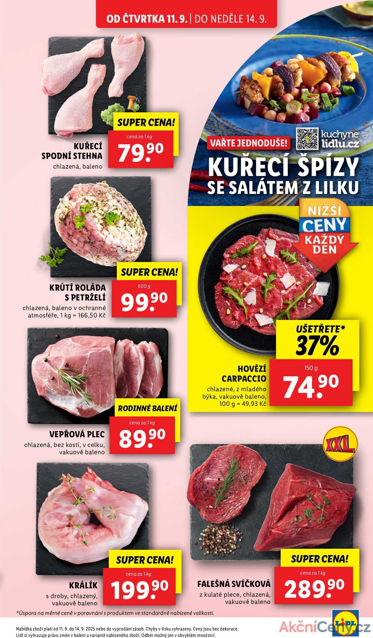 Lidl Čtvrtek od 11.9. do 14.9.2025 strana 17