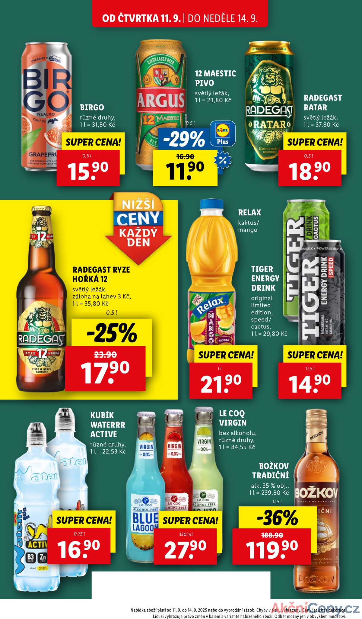 Lidl Čtvrtek od 11.9. do 14.9.2025 strana 30