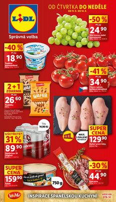 Lidl Čtvrtek od 11.9. do 14.9.2025
