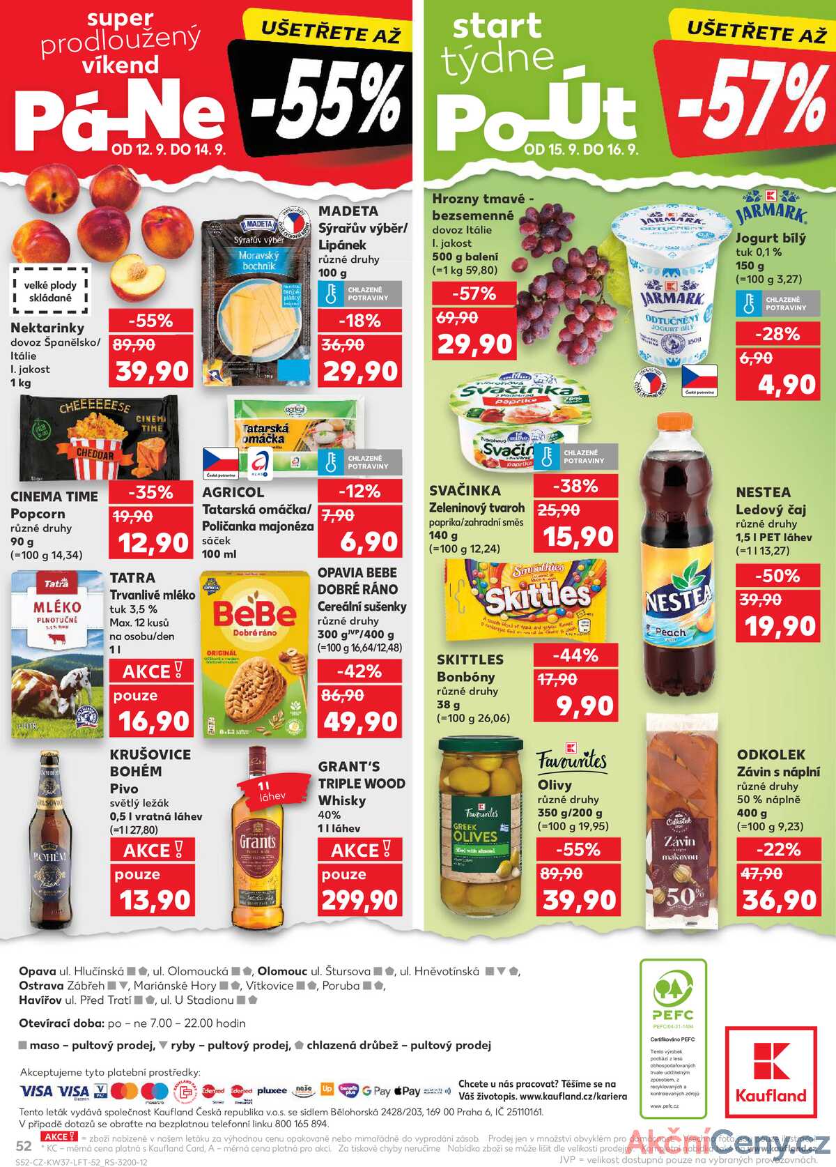 Kaufland 10.9. - 16.9. - Kaufland - Ostrava - Moravská Ostrava strana 52