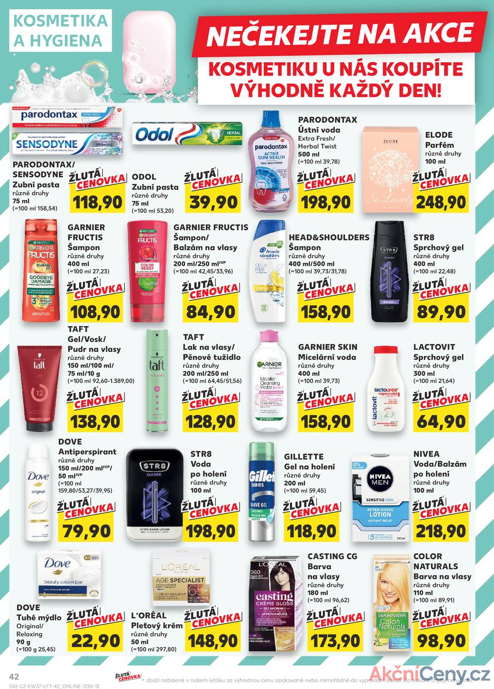 Leták Kaufland - Kaufland 10.9. - 16.9. - Kaufland - Vrchlabí - strana 42