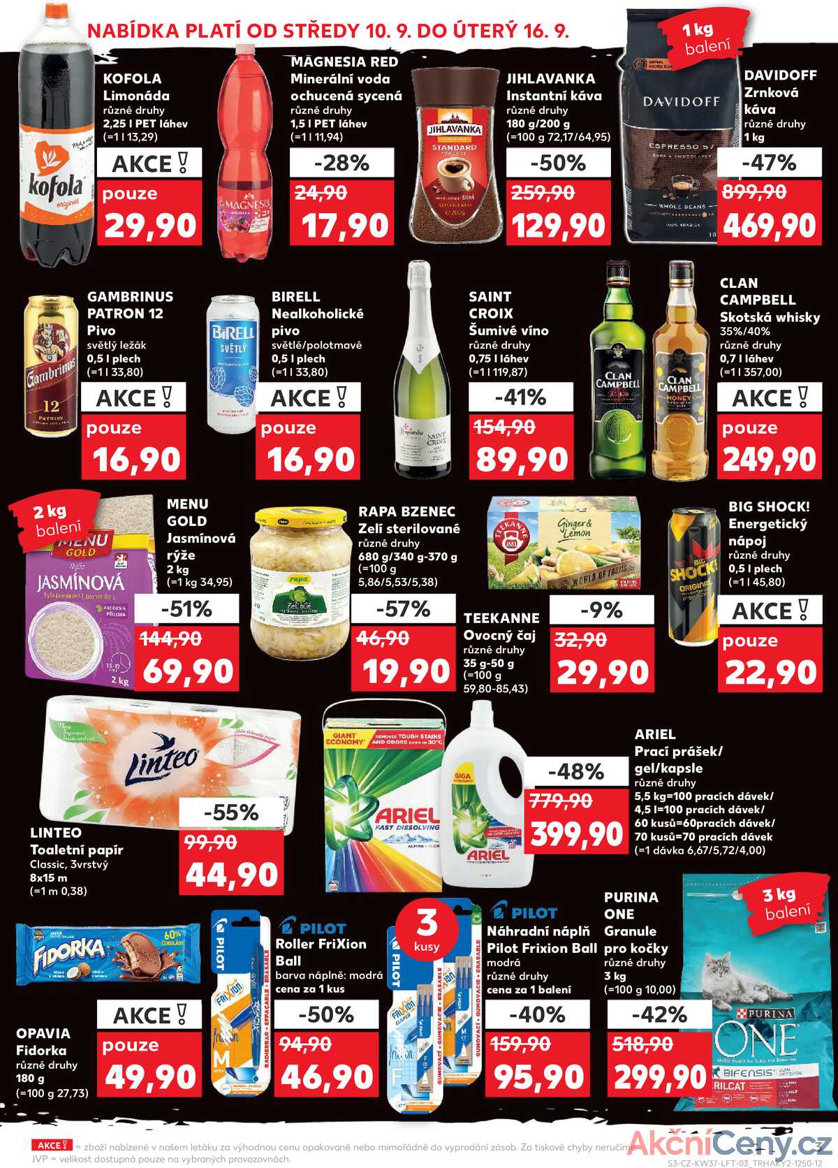 Kaufland 10.9. - 16.9. - Kaufland - Roudnice nad Labem strana 3