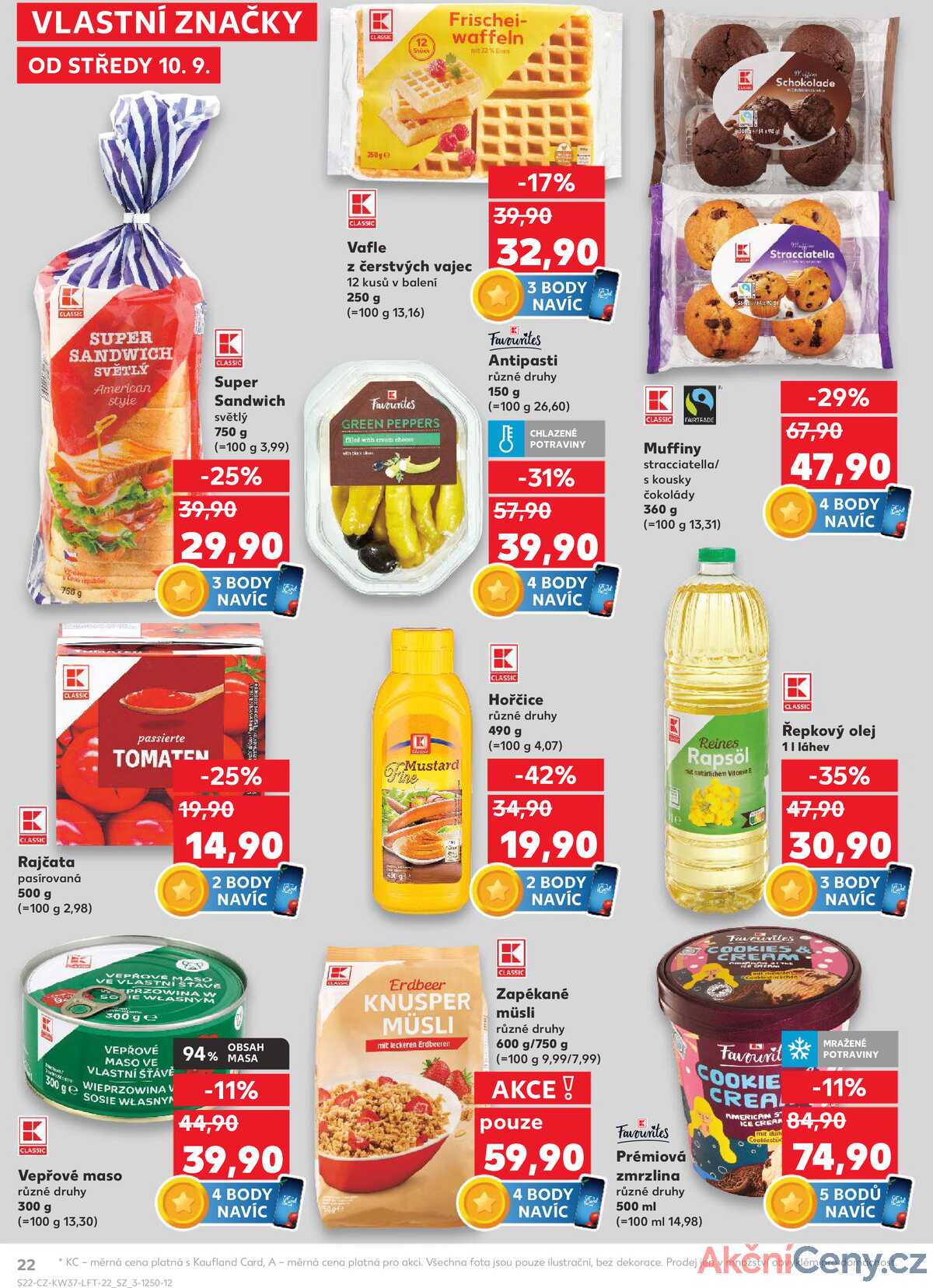 Kaufland 10.9. - 16.9. - Kaufland - Roudnice nad Labem strana 22
