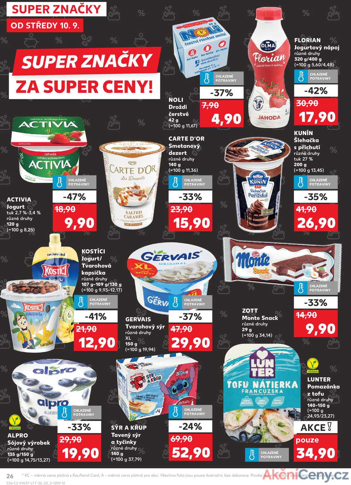 Kaufland 10.9. - 16.9. - Kaufland - Roudnice nad Labem strana 26