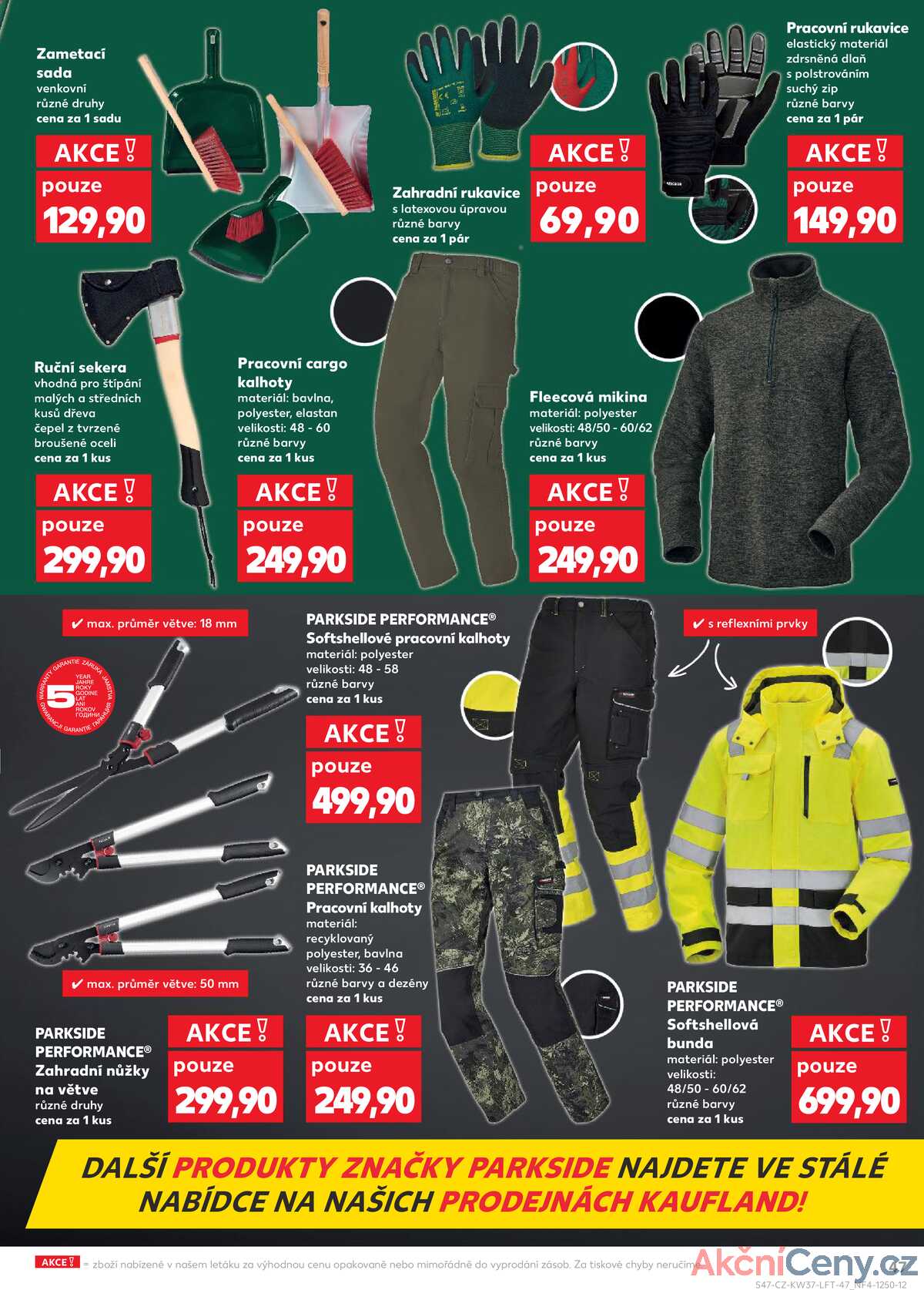 Kaufland 10.9. - 16.9. - Kaufland - Roudnice nad Labem strana 47