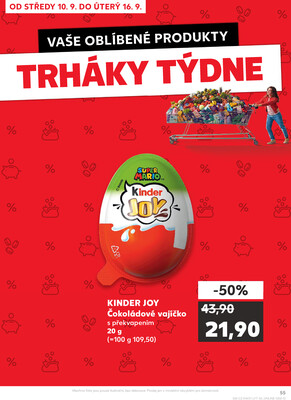Kaufland 10.9. - 16.9. - Kaufland - Kutná Hora