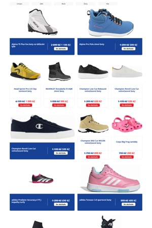 Intersport Boty - 6. 9. 2025