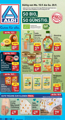 Leták ALDI Německo 15.9.-21.9.2025