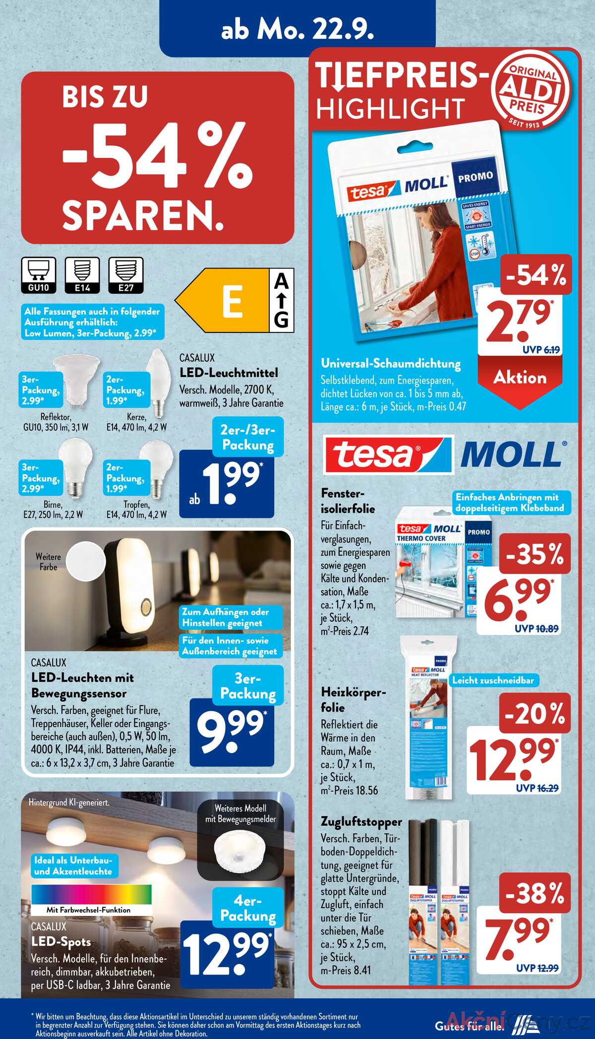 Leták ALDI SÜD Německo 22.9.-28.9.2025 strana 2