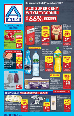 Leták Aldi Polsko 8.9.-13.9.2025