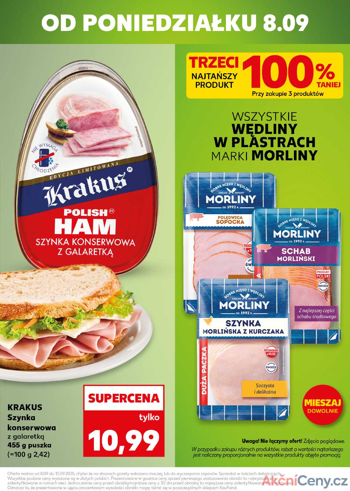 Leták Kaufland Polsko 8.9.-10.9.2025 - Silný start strana 3