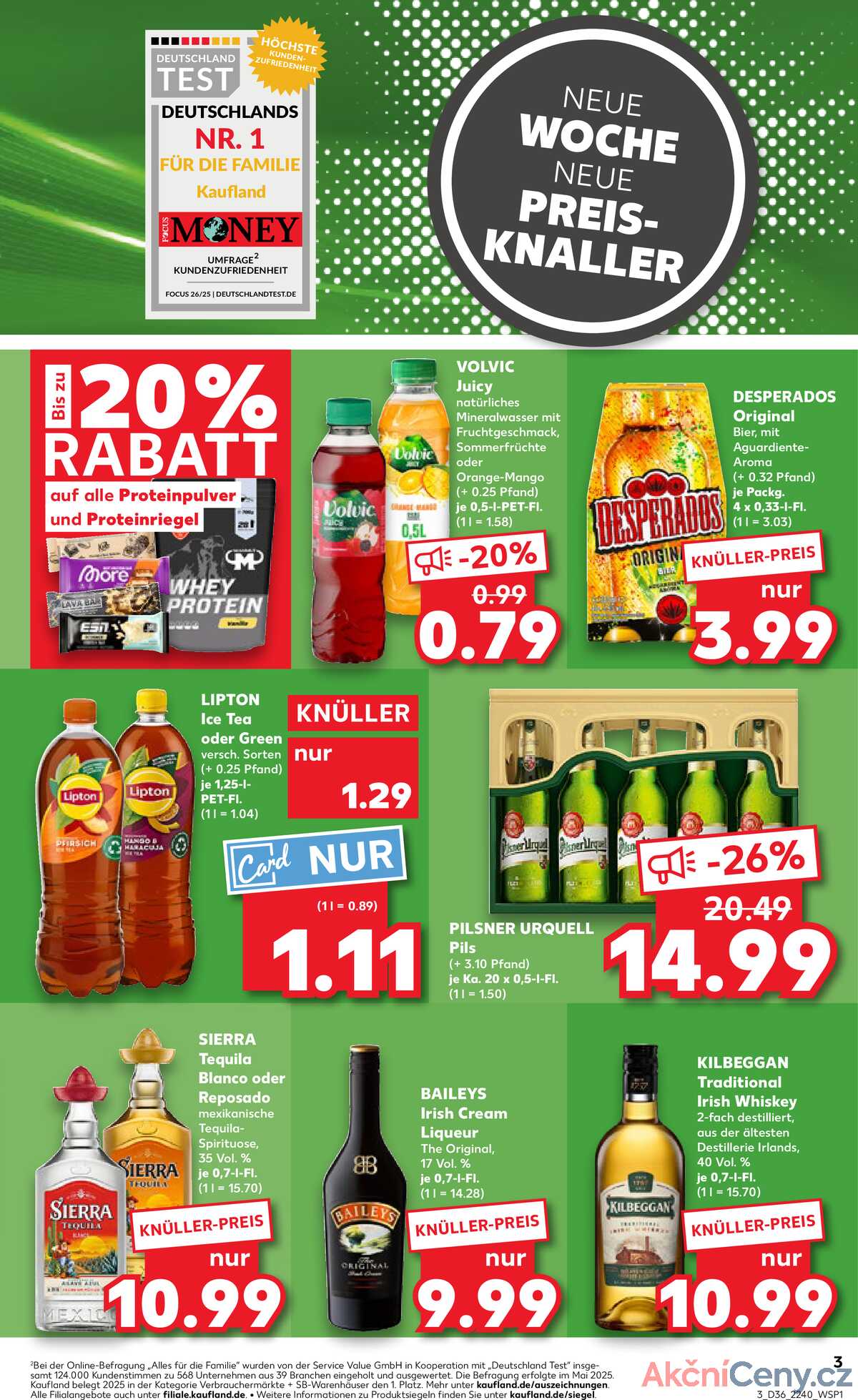 Leták Kaufland Německo 7.9.-10.9.2025 strana 3
