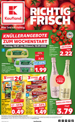 Leták Kaufland Německo 7.9.-10.9.2025