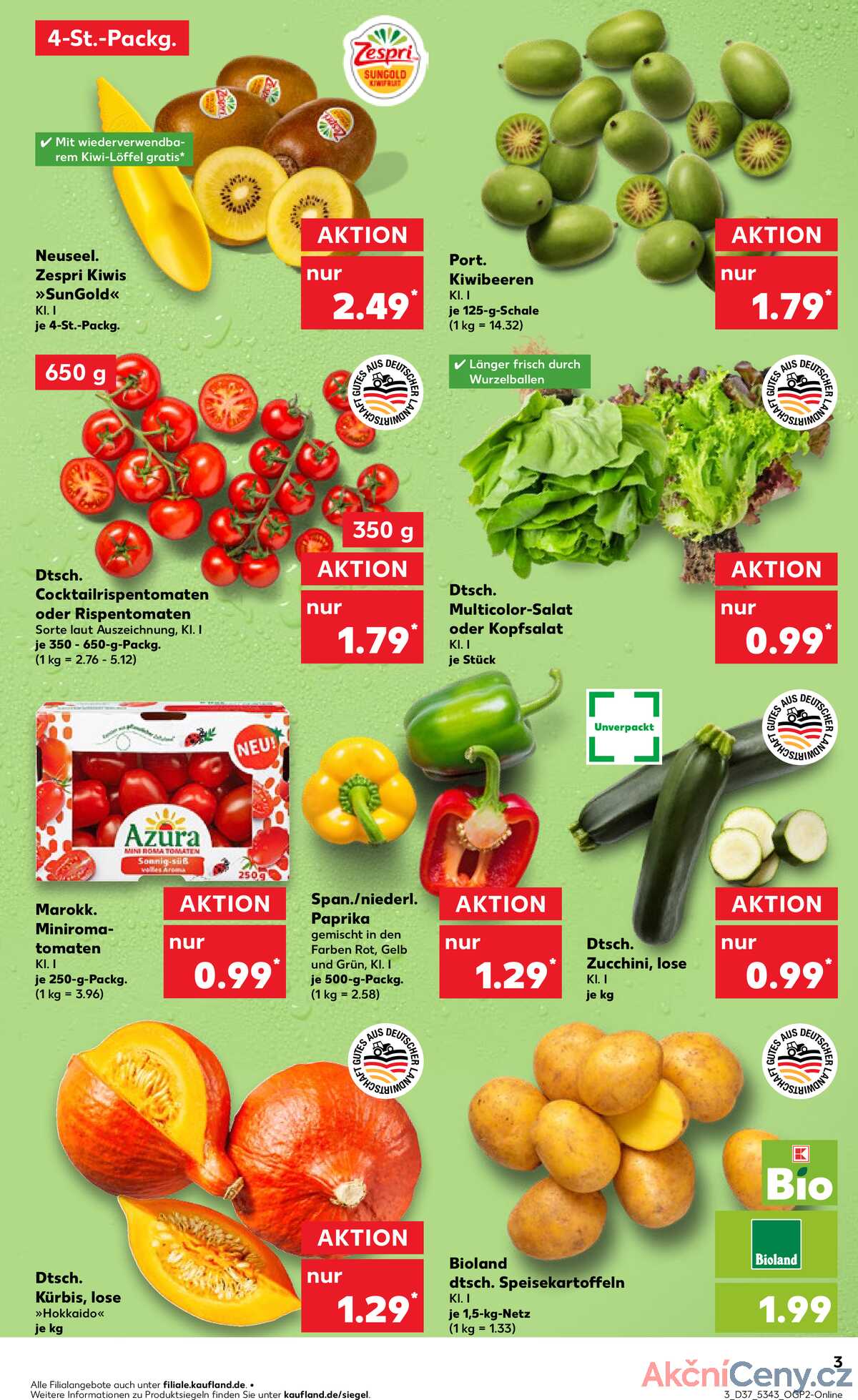 Leták Kaufland Německo 11.9.-17.9.2025 strana 3
