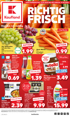 Leták Kaufland Německo 11.9.-17.9.2025