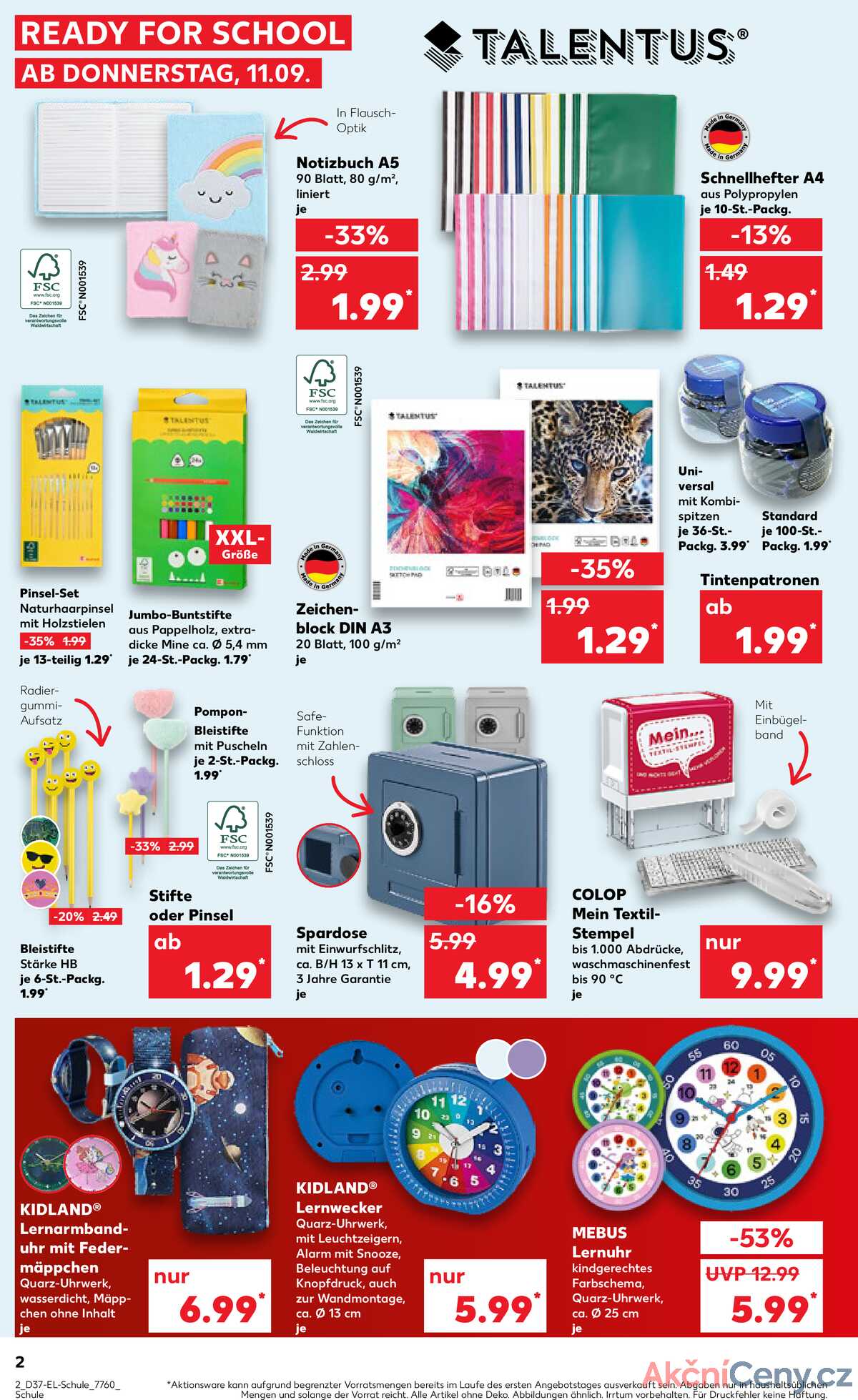 Leták Kaufland Německo 11.9.-24.9.2025 strana 2