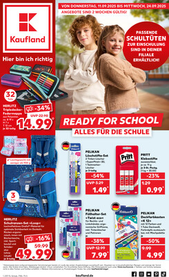 Leták Kaufland Německo 11.9.-24.9.2025