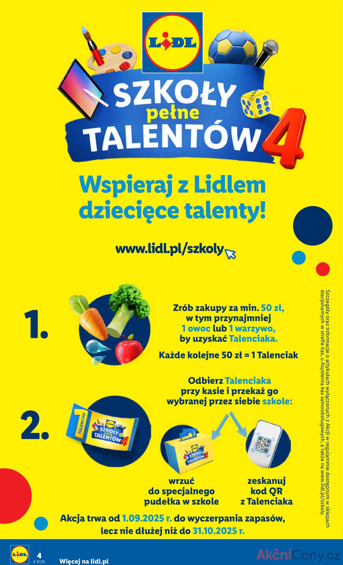 Leták Lidl Polsko 8.9.-10.9.2025 strana 4