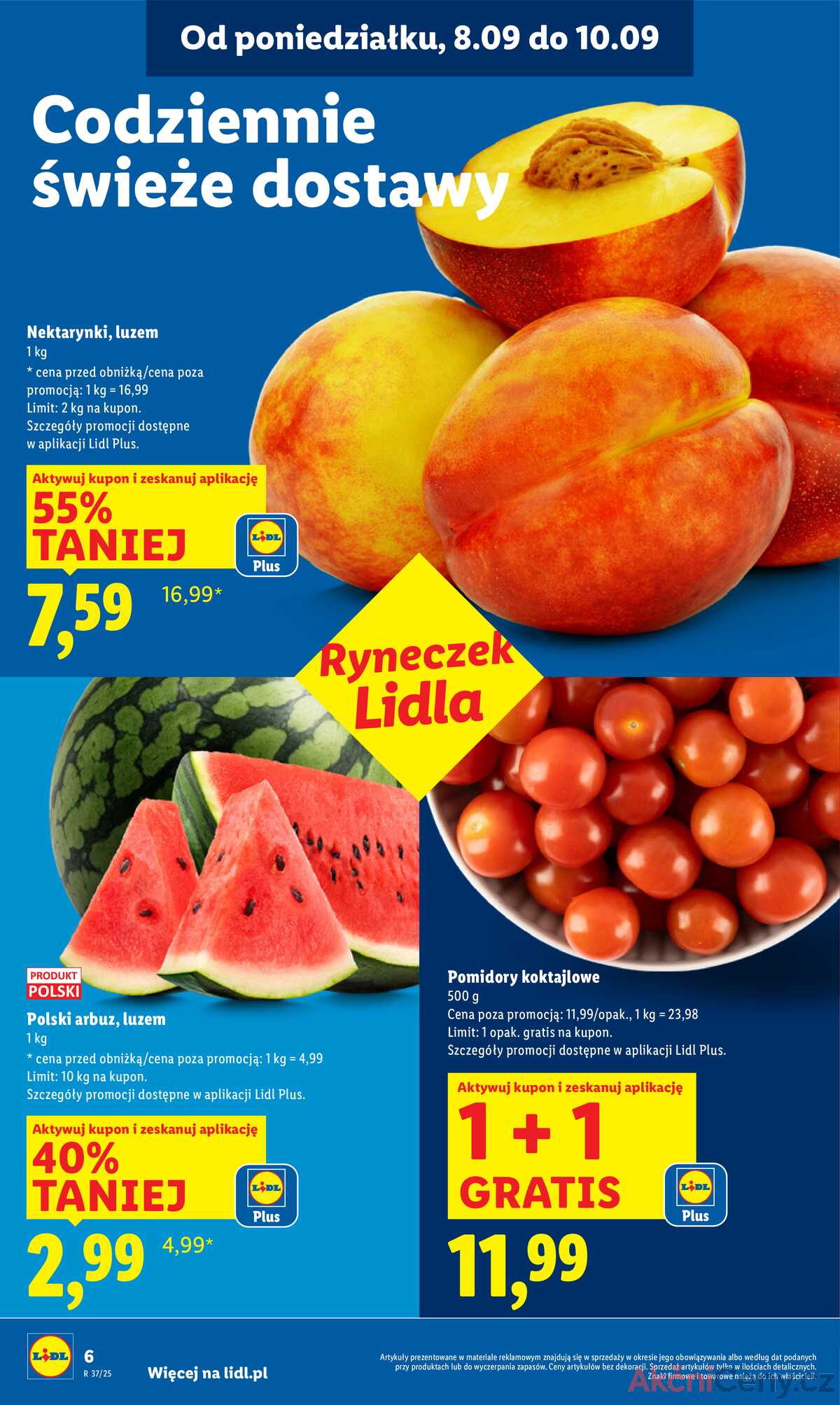 Leták Lidl Polsko 8.9.-10.9.2025 strana 8