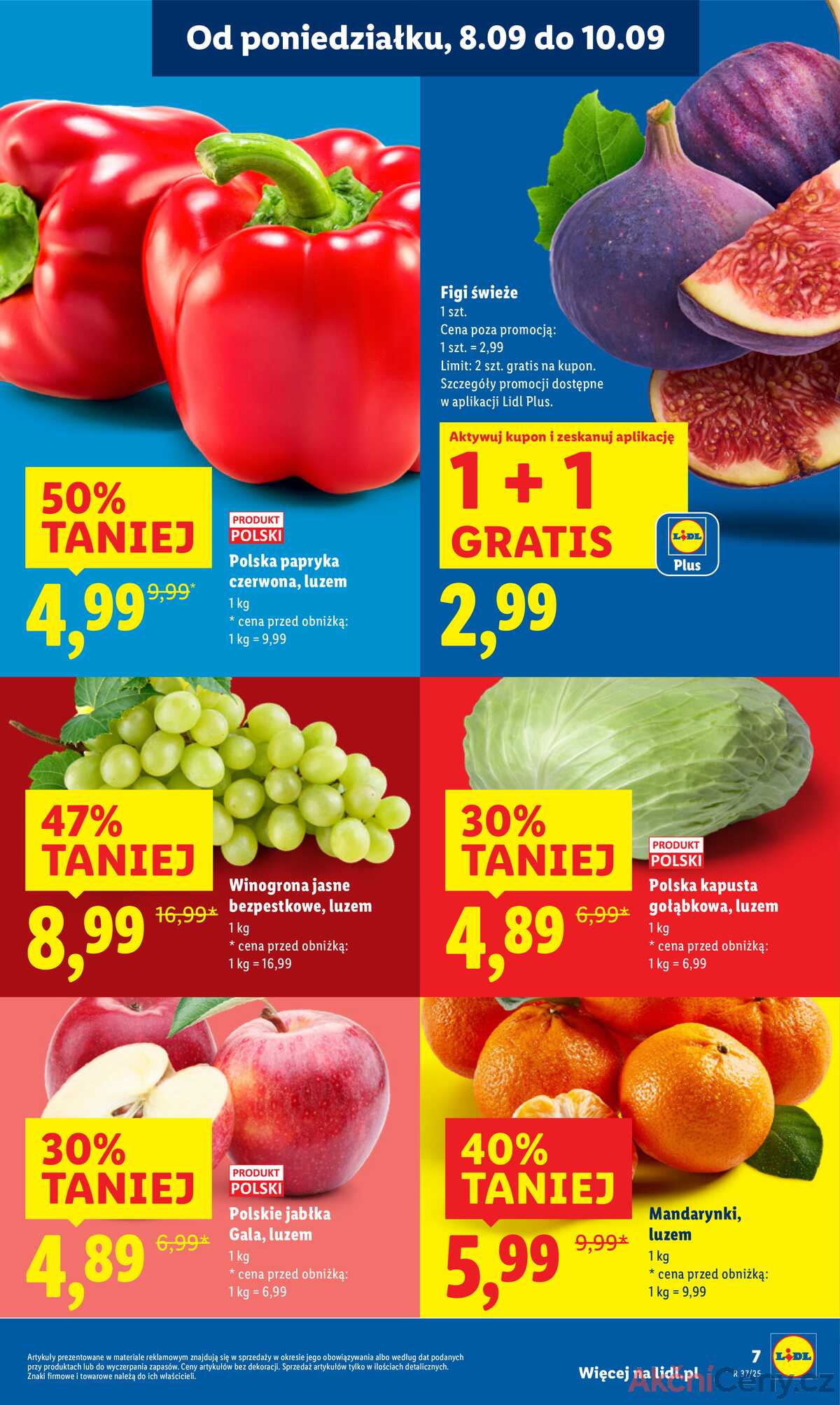 Leták Lidl Polsko 8.9.-10.9.2025 strana 9