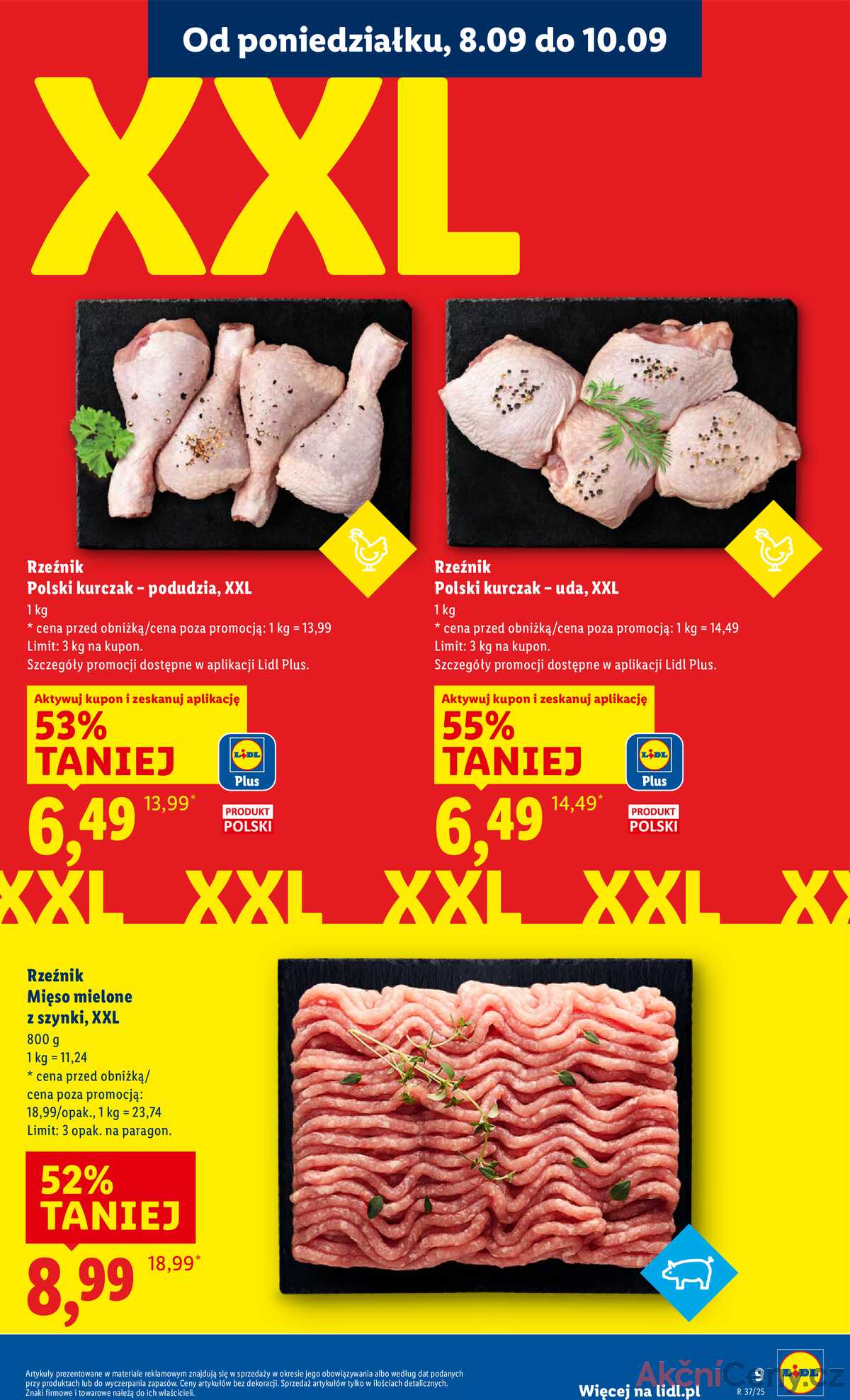 Leták Lidl Polsko 8.9.-10.9.2025 strana 11