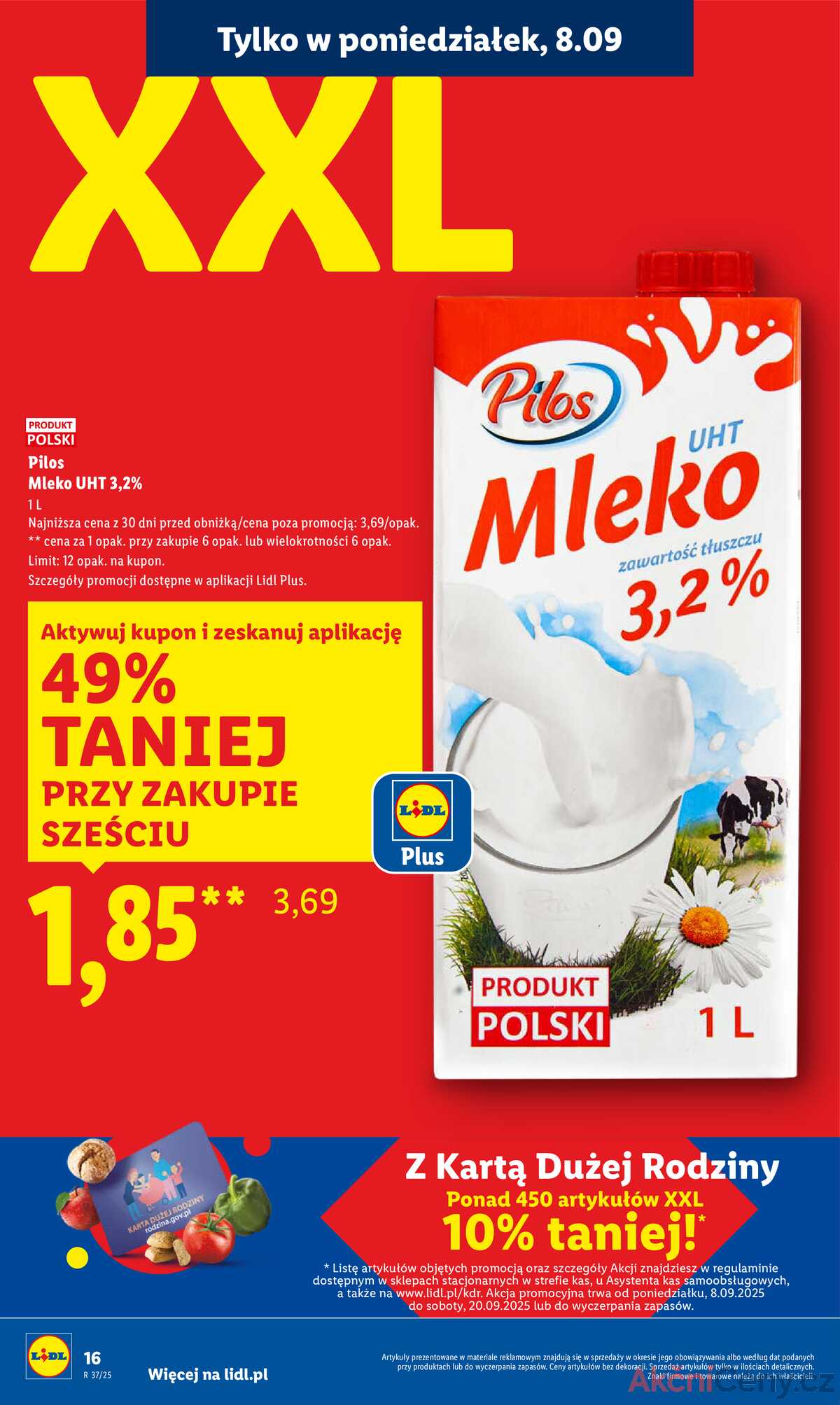 Leták Lidl Polsko 8.9.-10.9.2025 strana 18
