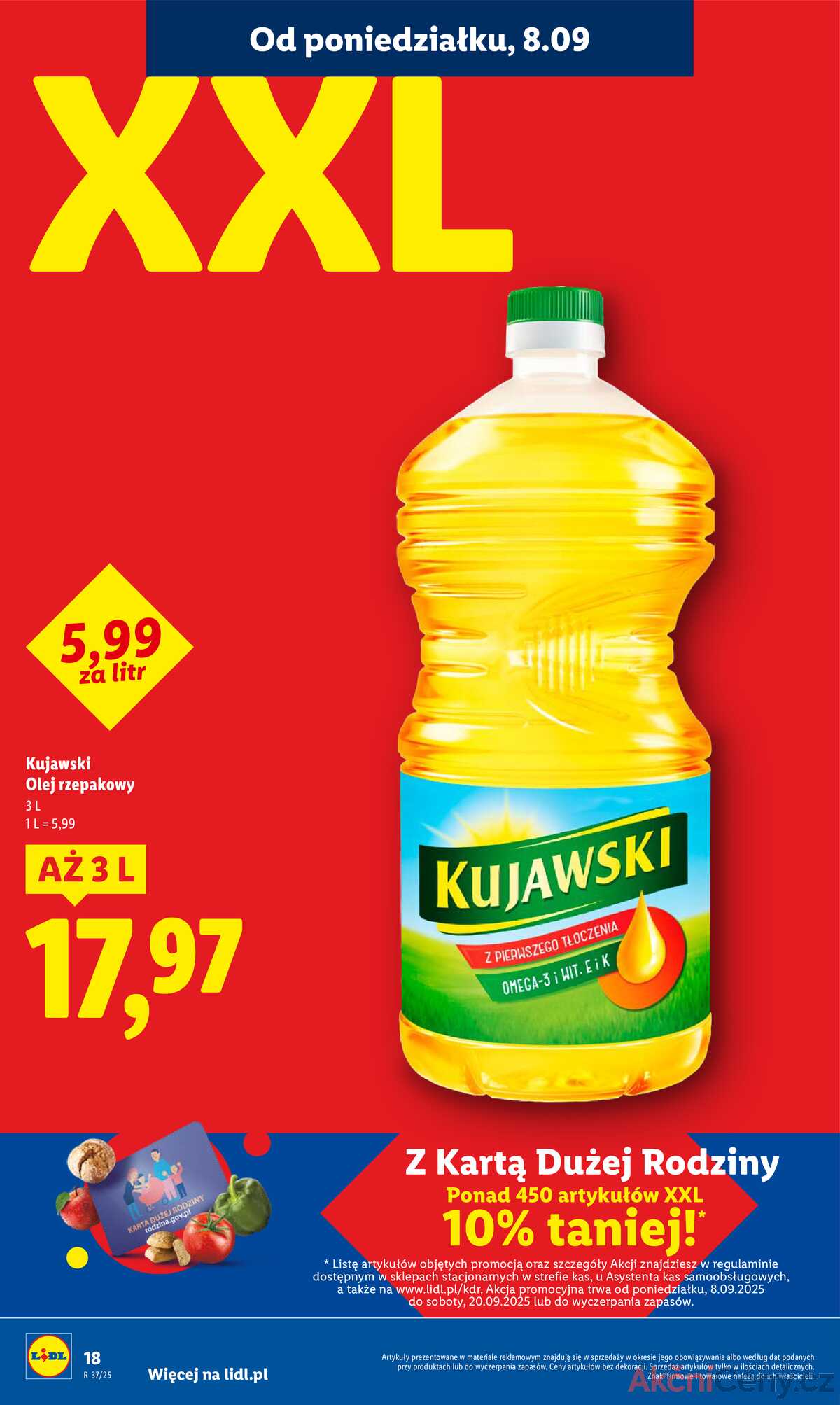 Leták Lidl Polsko 8.9.-10.9.2025 strana 20