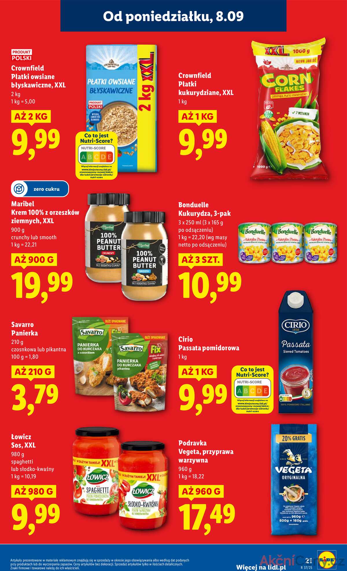 Leták Lidl Polsko 8.9.-10.9.2025 strana 23