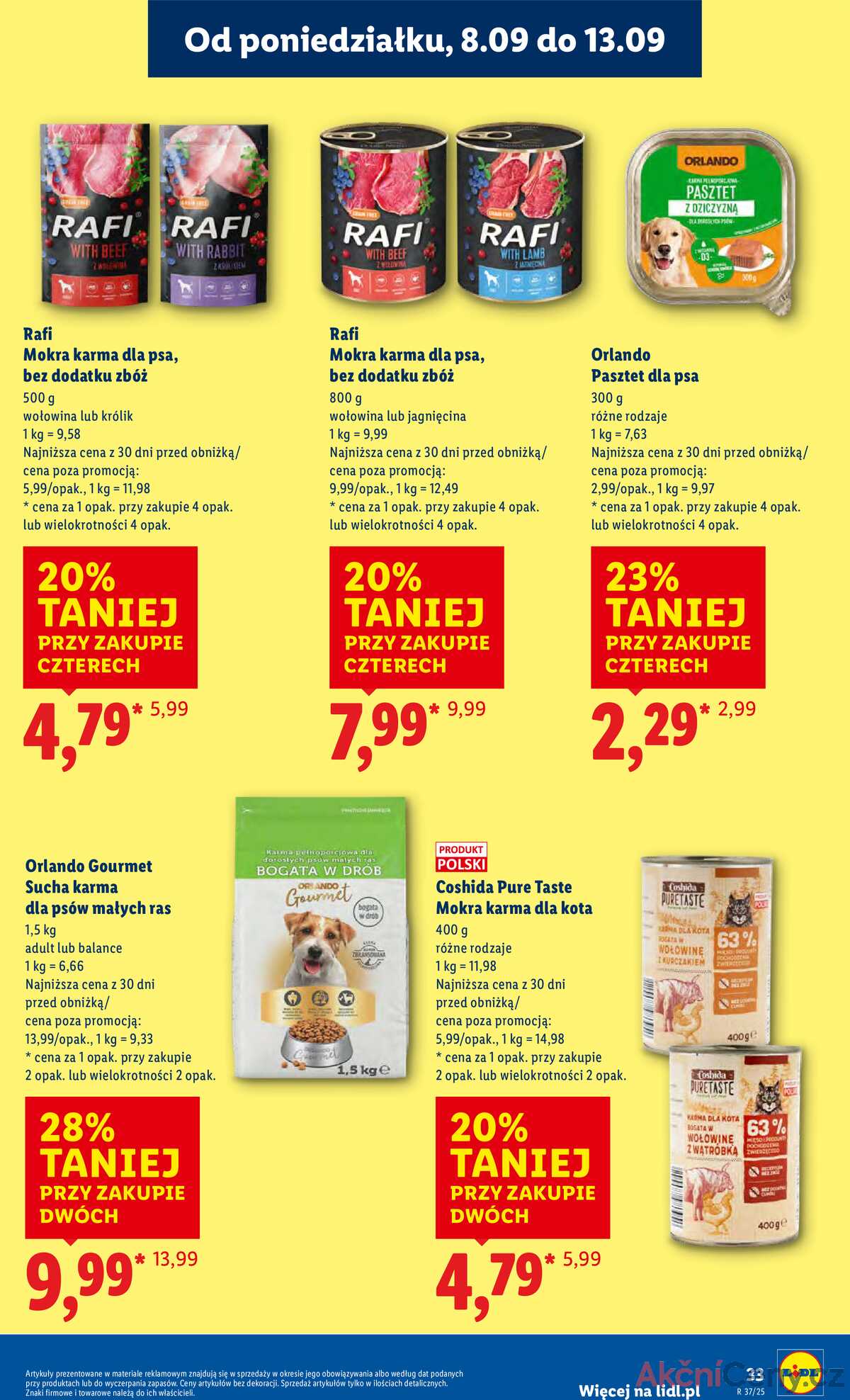 Leták Lidl Polsko 8.9.-10.9.2025 strana 35
