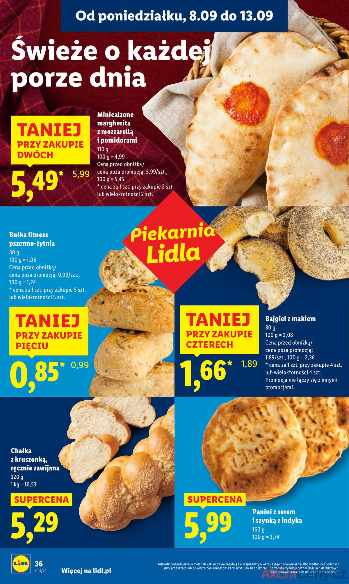 Leták Lidl Polsko 8.9.-10.9.2025 strana 38
