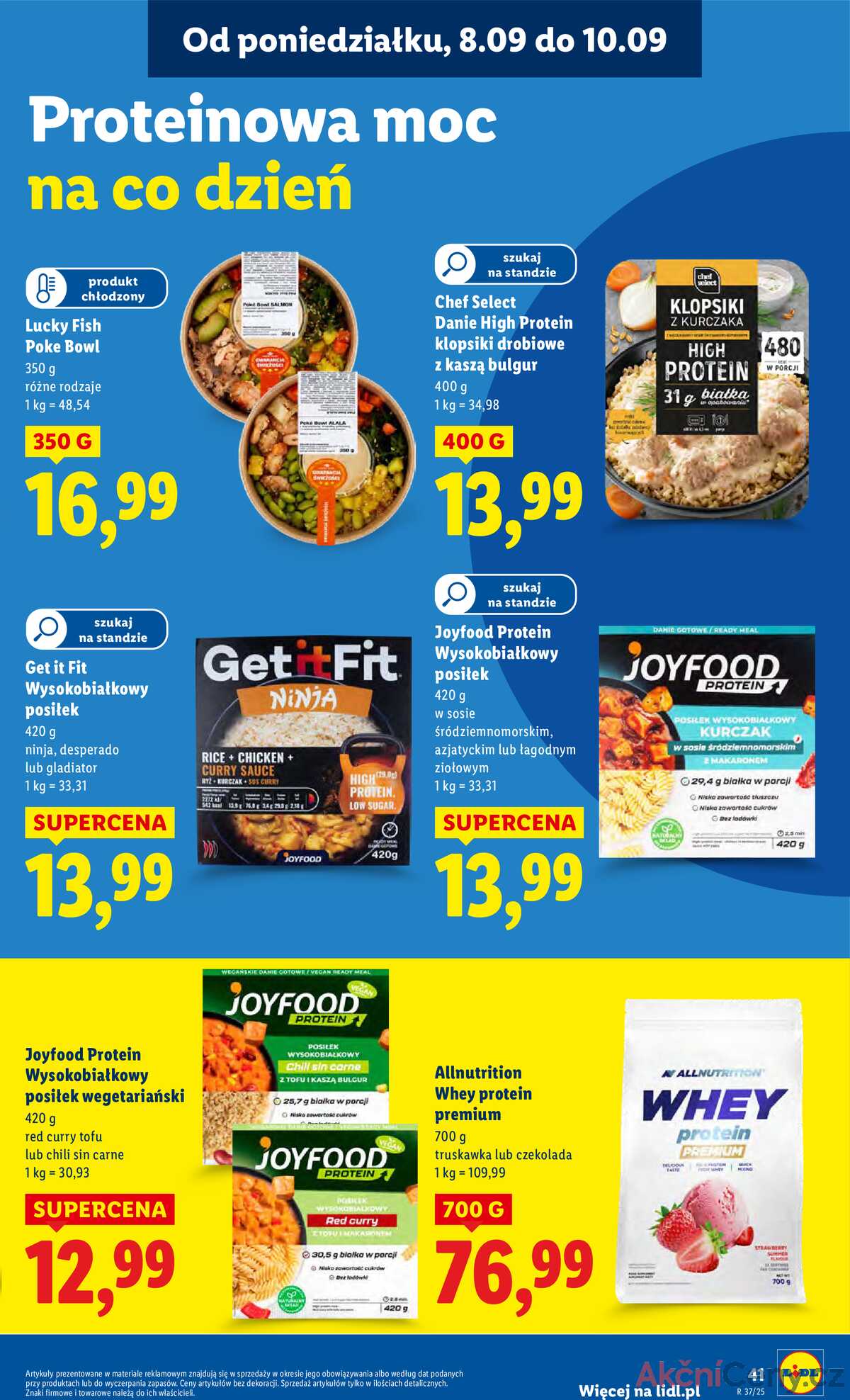 Leták Lidl Polsko 8.9.-10.9.2025 strana 43