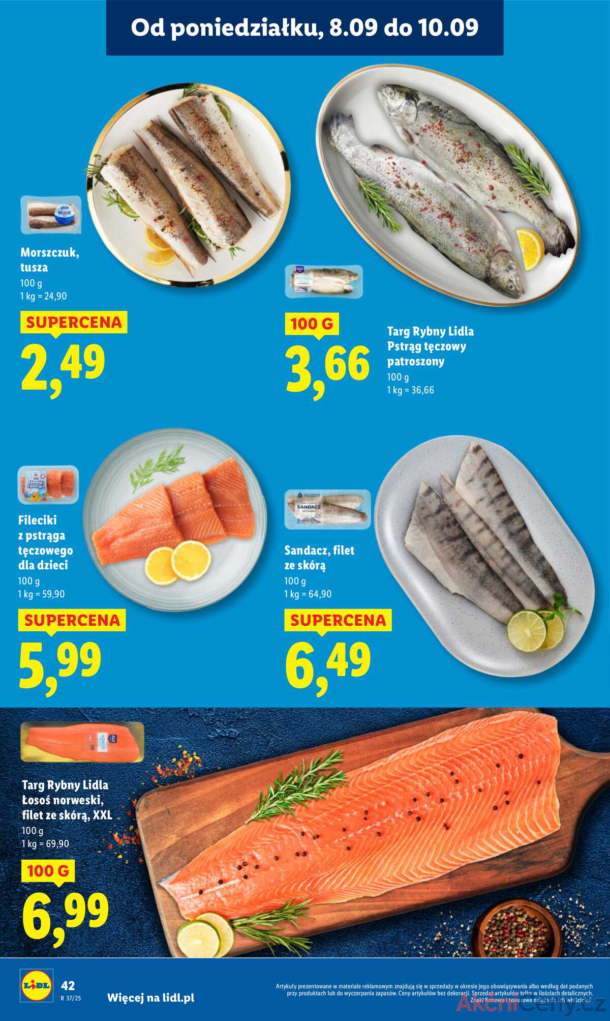 Leták Lidl Polsko 8.9.-10.9.2025 strana 44
