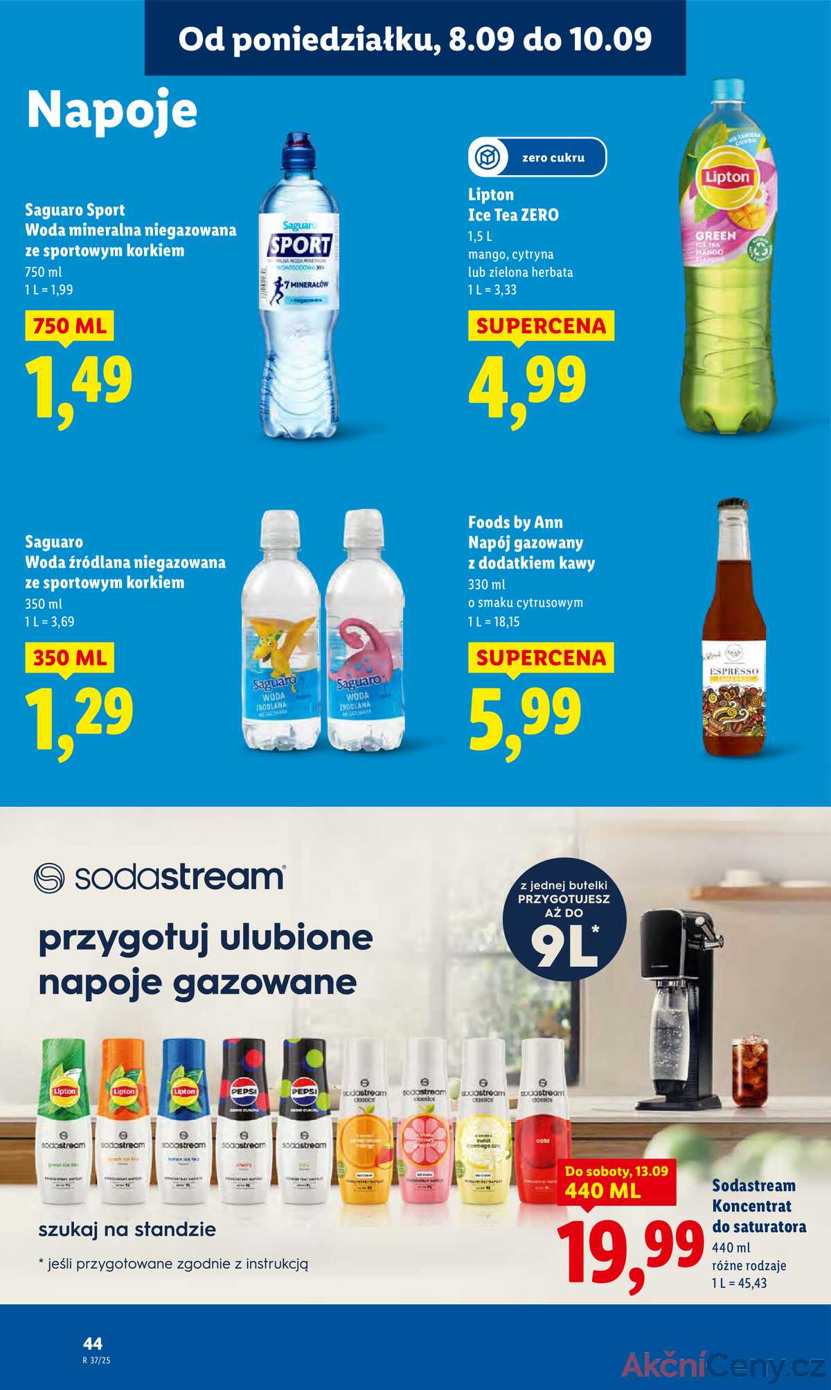 Leták Lidl Polsko 8.9.-10.9.2025 strana 46