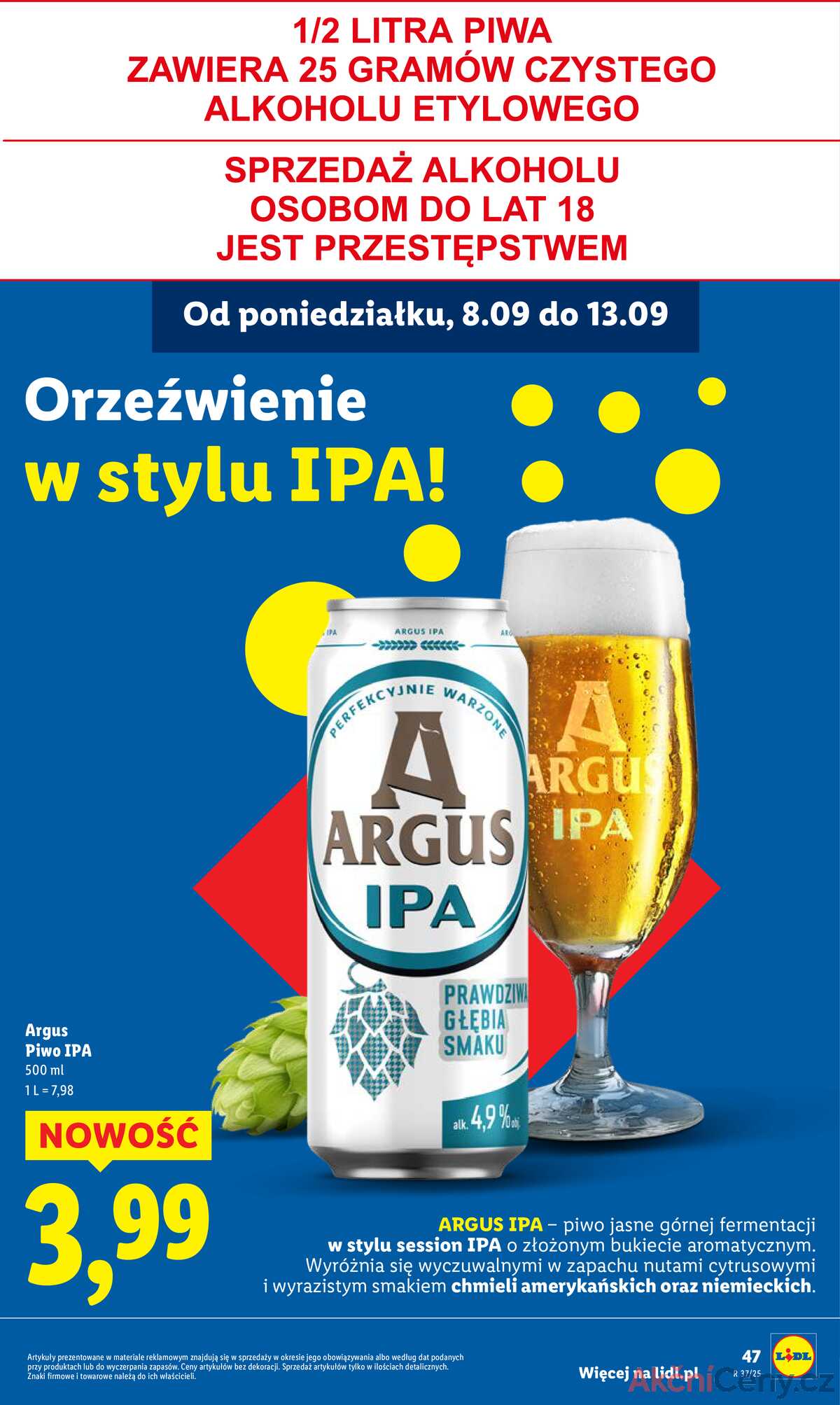 Leták Lidl Polsko 8.9.-10.9.2025 strana 51