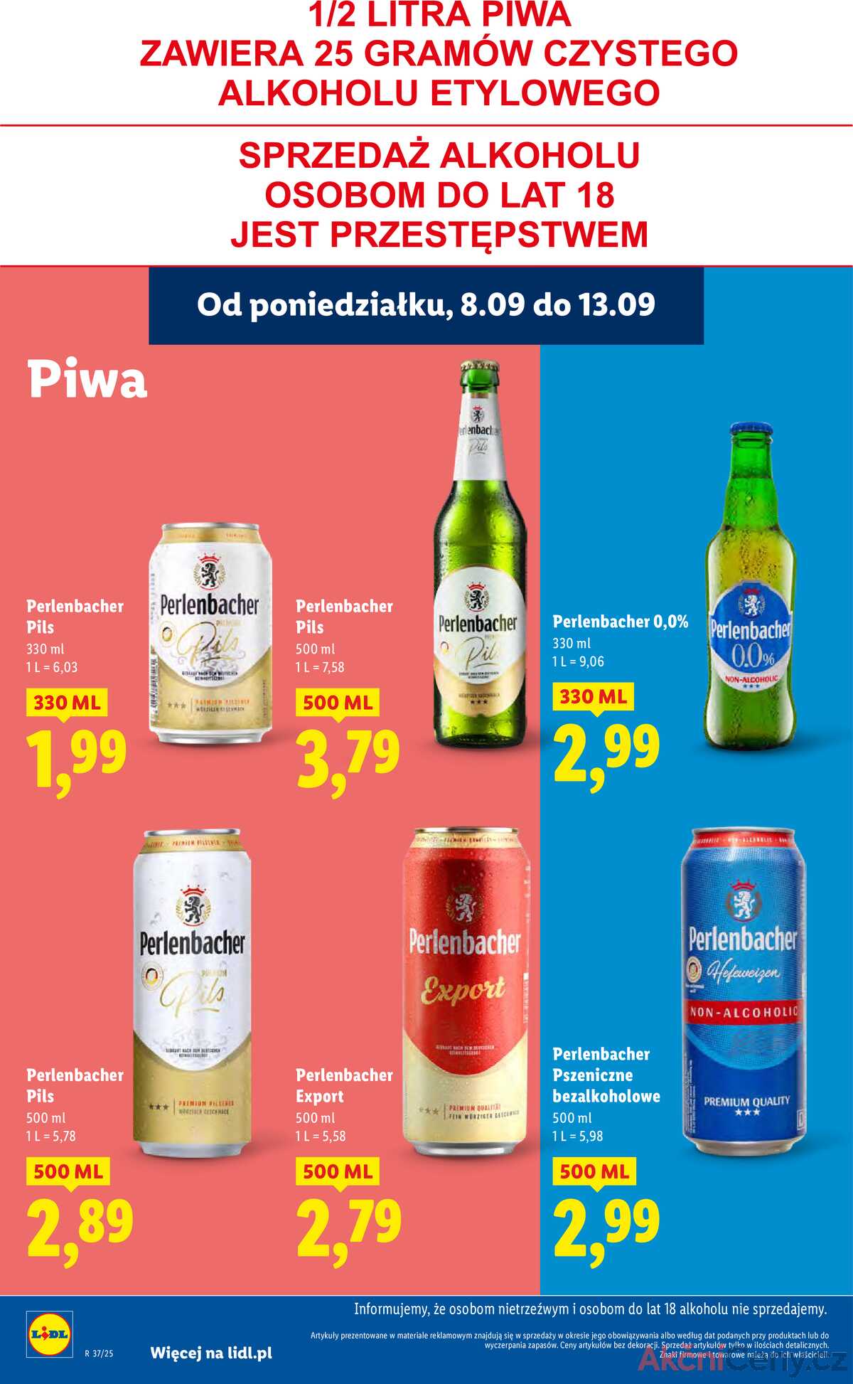 Leták Lidl Polsko 8.9.-10.9.2025 strana 52