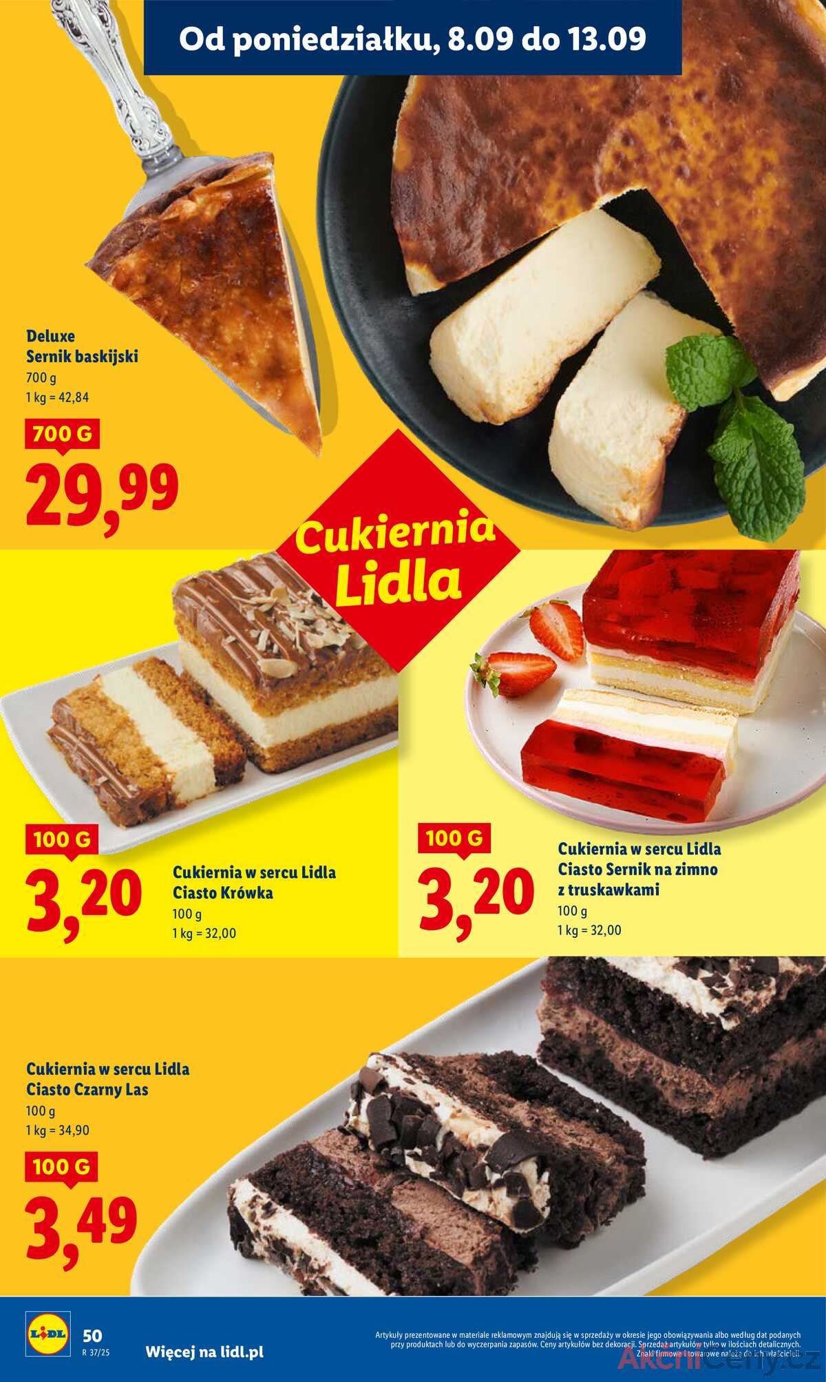 Leták Lidl Polsko 8.9.-10.9.2025 strana 54