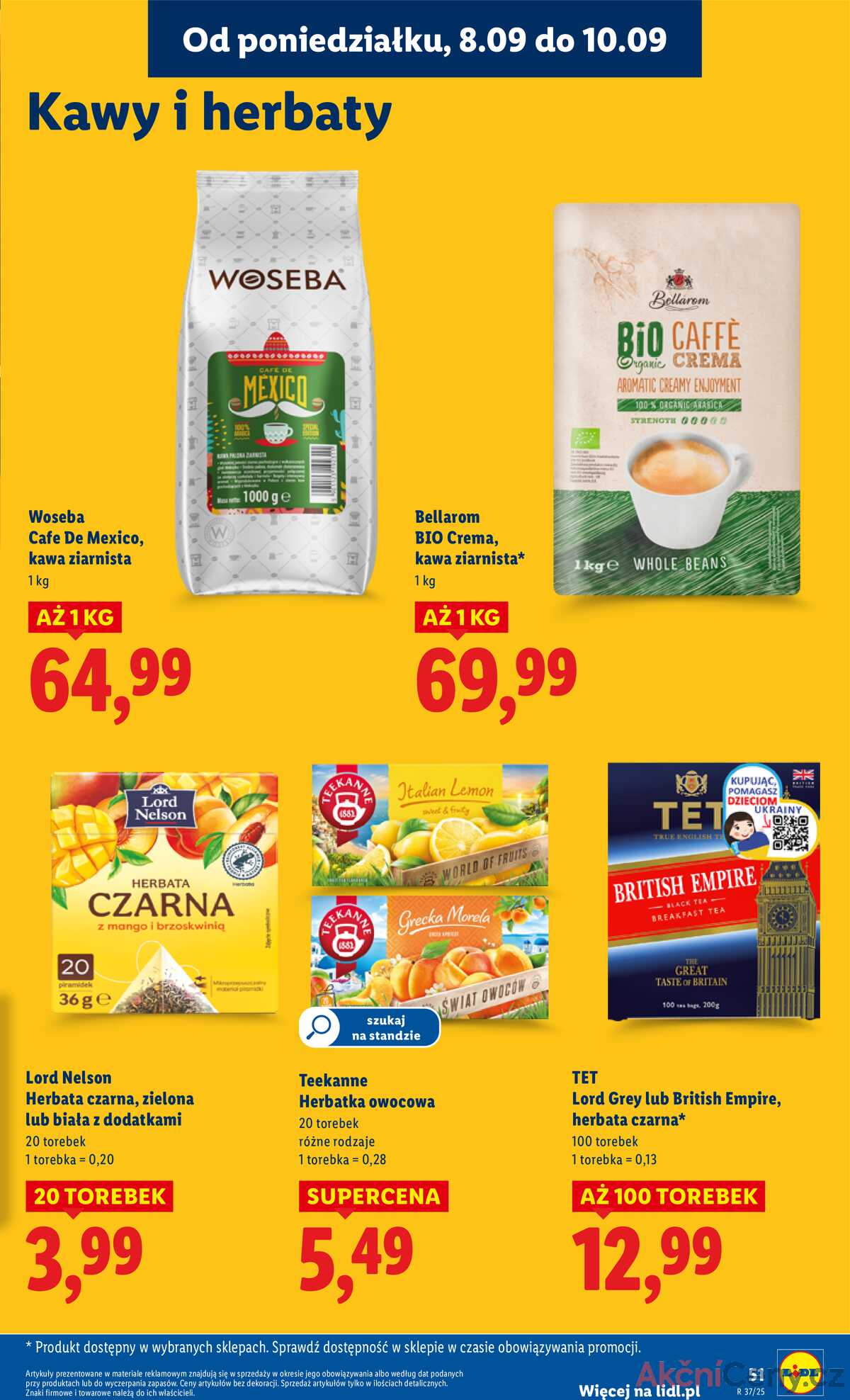 Leták Lidl Polsko 8.9.-10.9.2025 strana 55