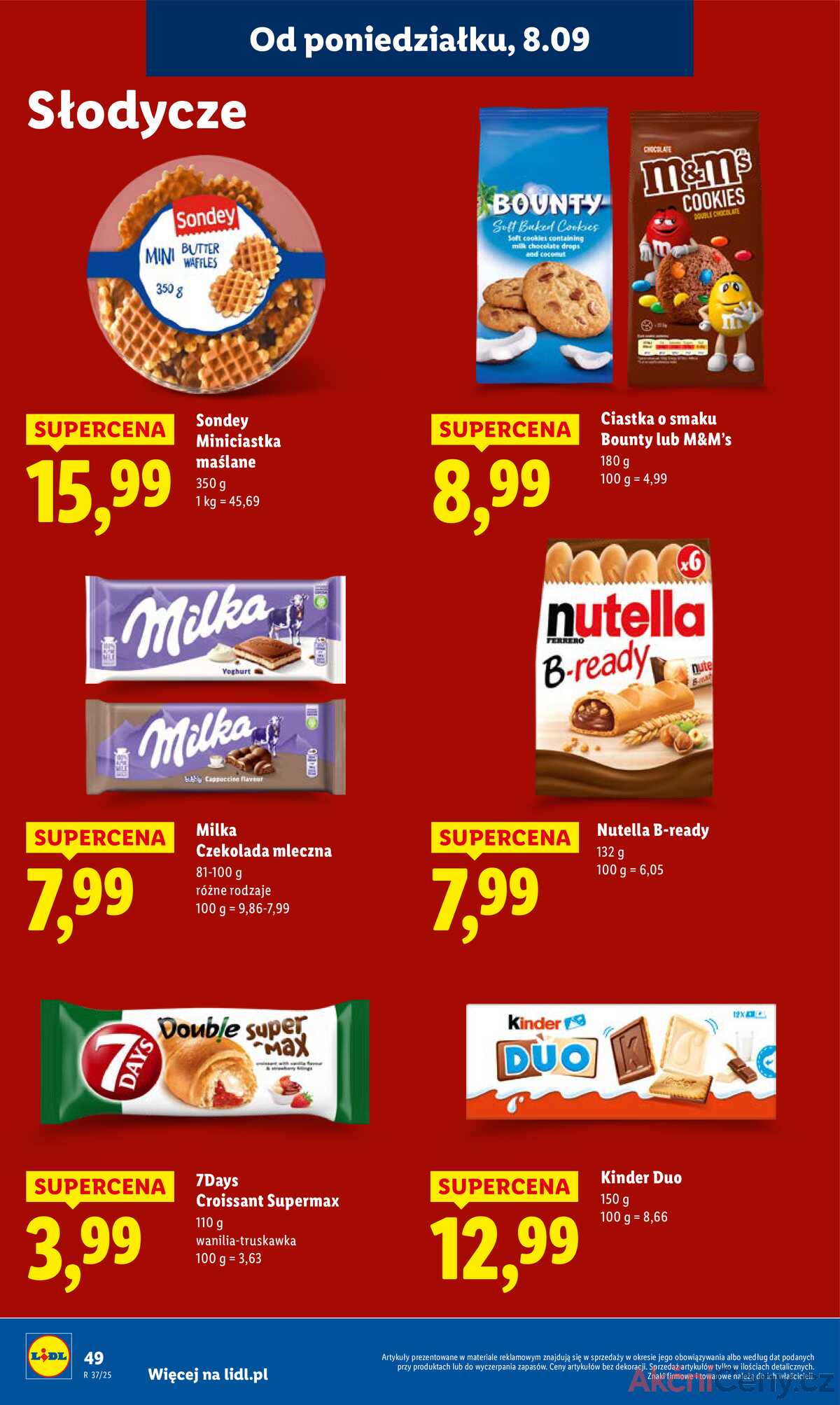 Leták Lidl Polsko 8.9.-10.9.2025 strana 56