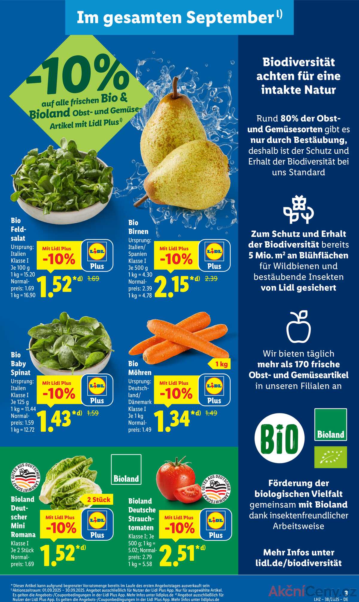Leták Lidl Německo 15.9.-20.9.2025 strana 3