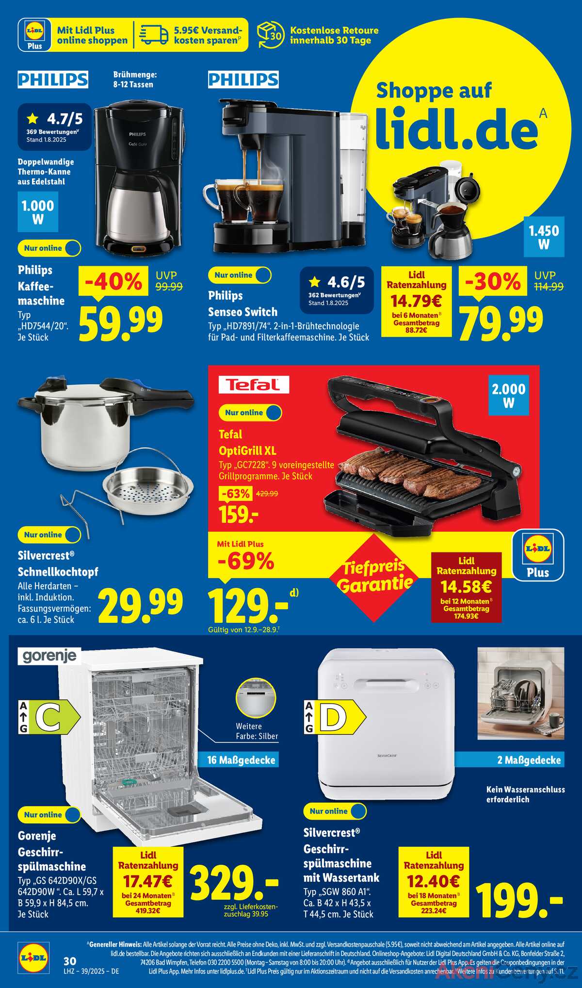 Leták Lidl Německo 22.9.-27.9.2025 strana 2