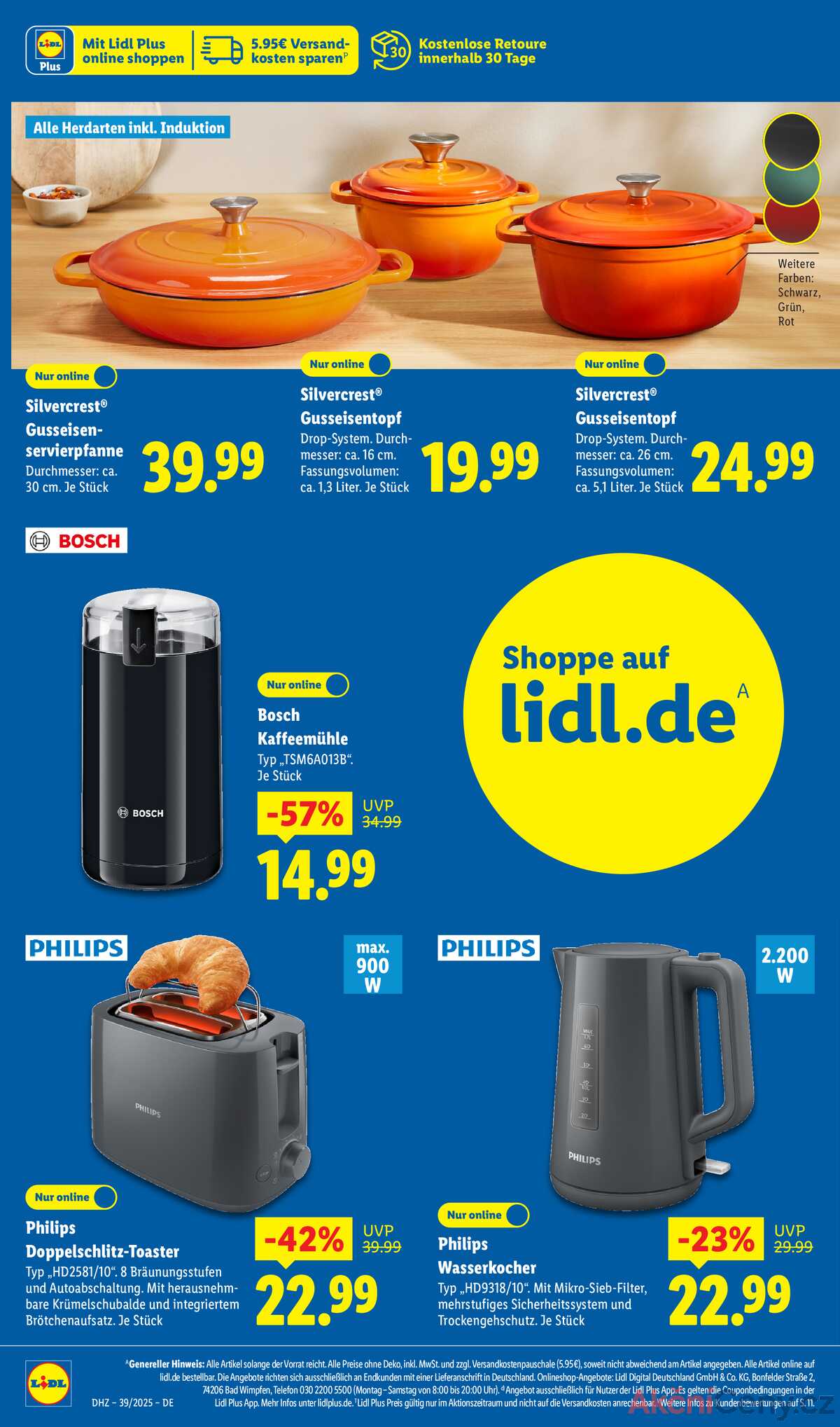 Leták Lidl Německo 22.9.-27.9.2025 strana 4