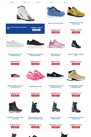 Intersport Boty - 8. 9. 2025