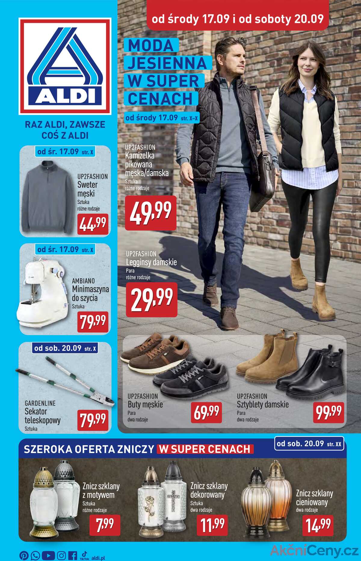Leták Aldi Polsko 17.9.-23.9.2025 - Od středy 17.09 a strana 1