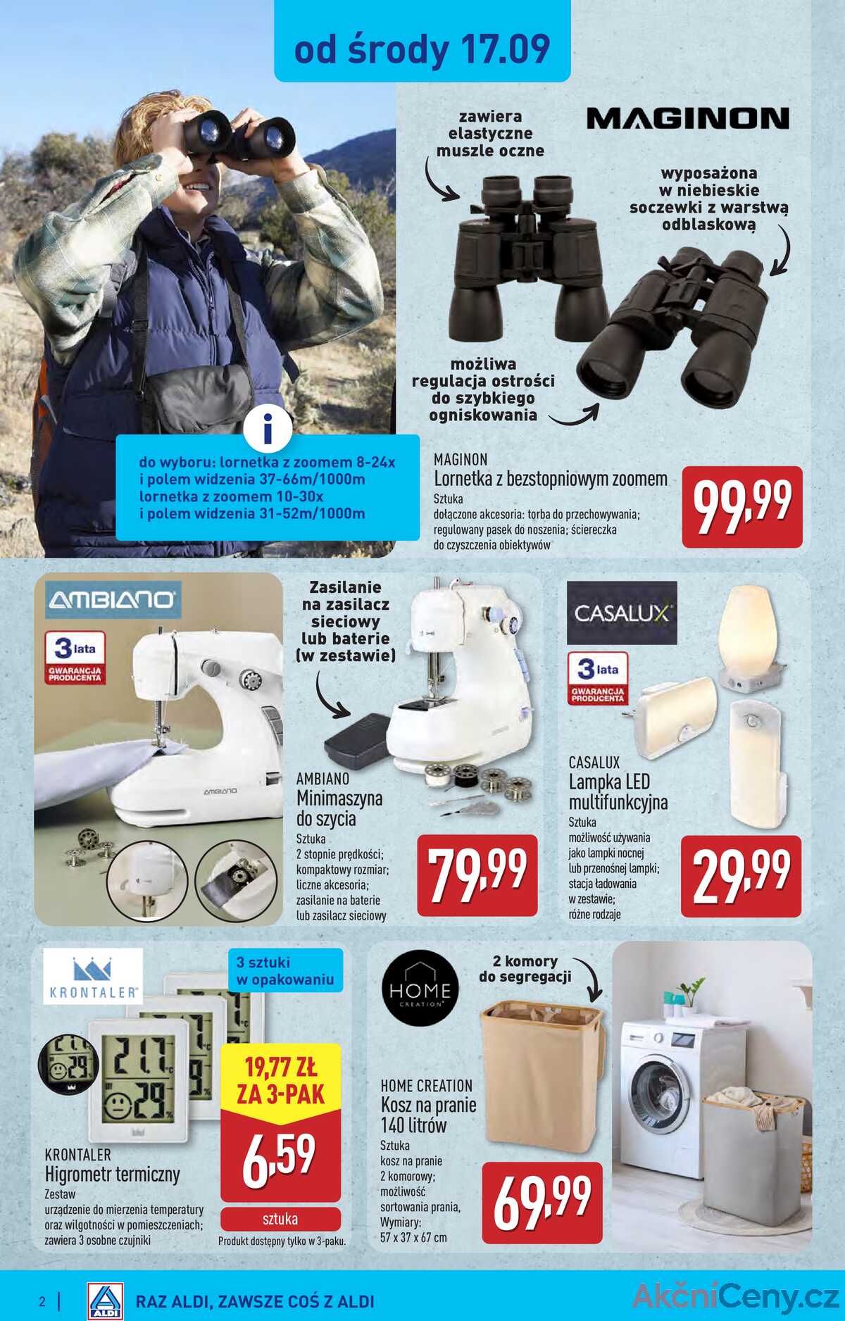 Leták Aldi Polsko 17.9.-23.9.2025 - Od středy 17.09 a strana 2
