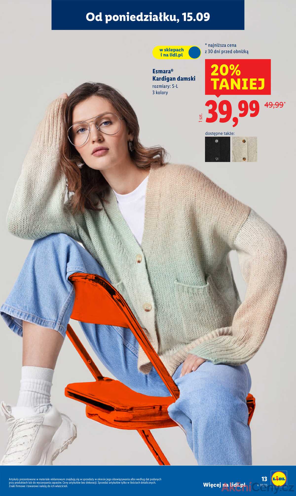 Katalog Lidl Polsko 15.9.-20.9.2025 strana 15