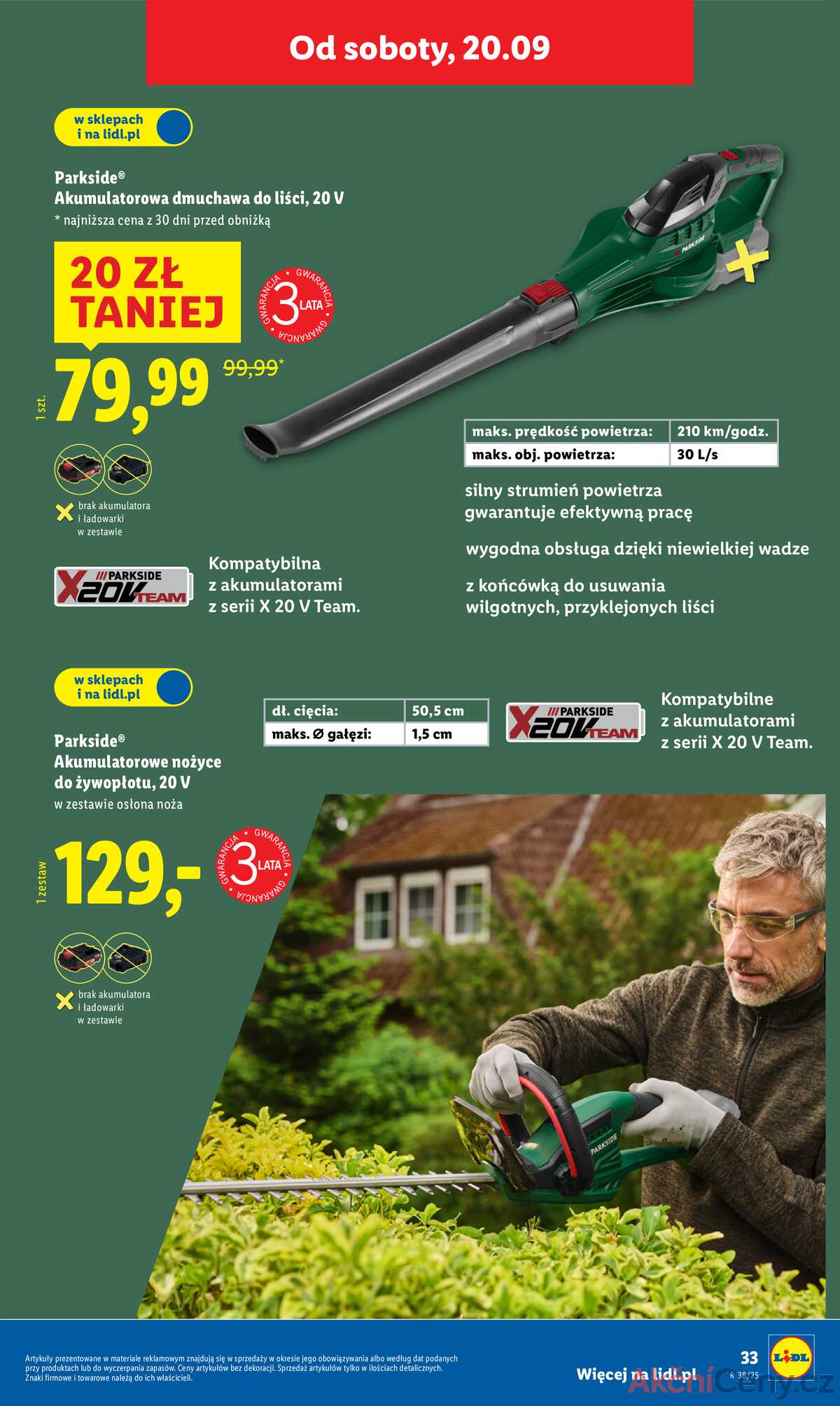 Katalog Lidl Polsko 15.9.-20.9.2025 strana 45