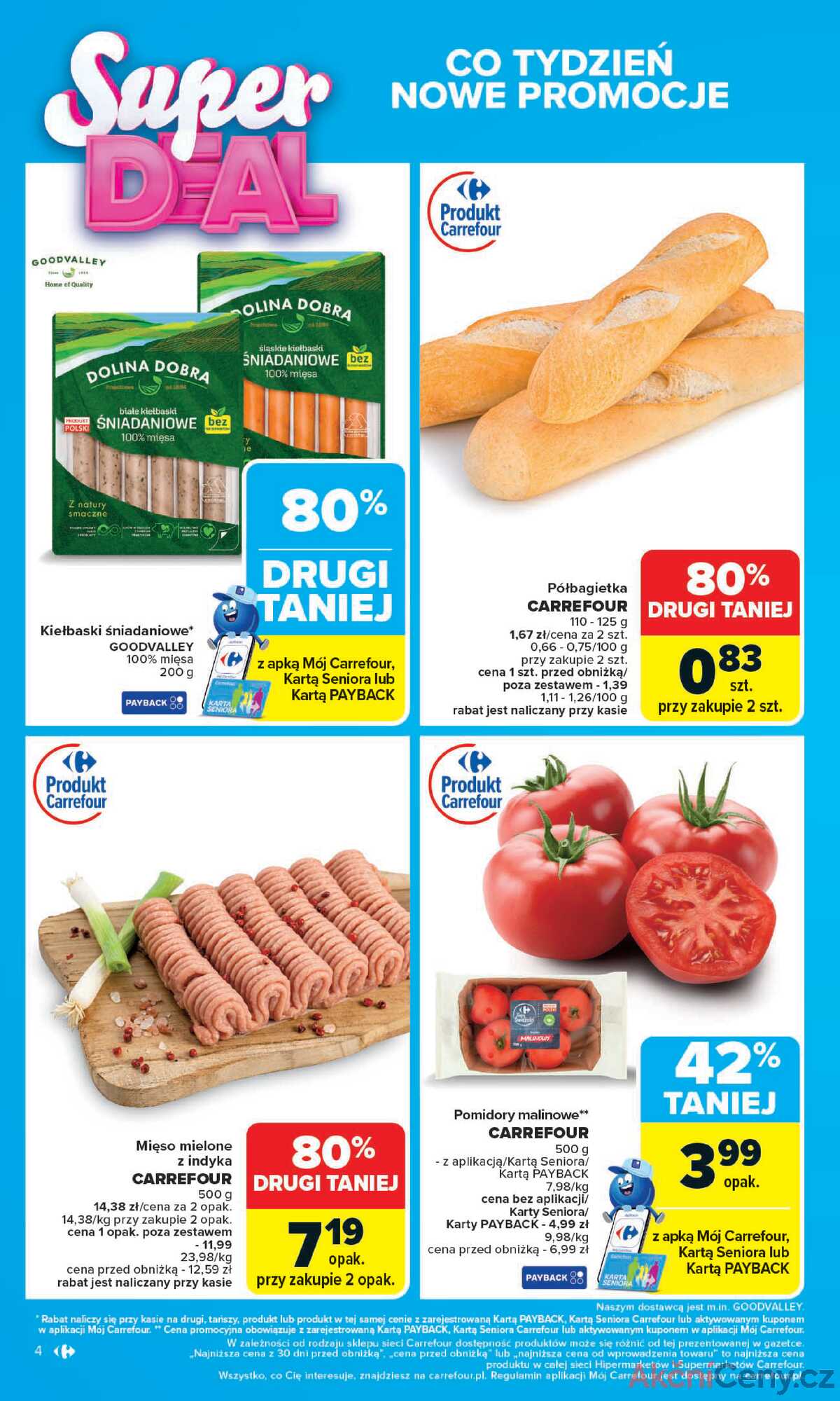 Leták Carrefour Polsko 8.9.-13.9.2025 - Trh od pondělí strana 4