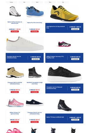 Intersport Boty - 9. 9. 2025