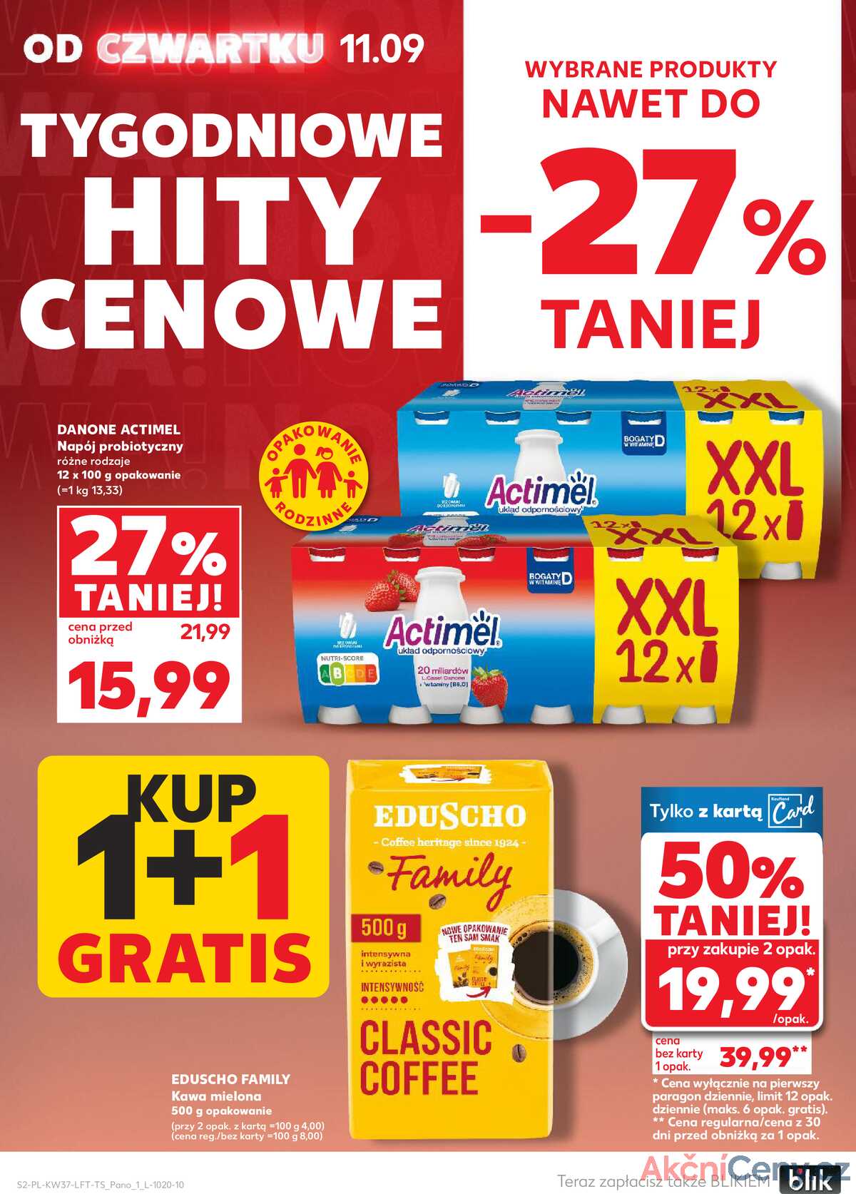 Leták Kaufland Polsko 11.9.-17.9.2025 - Noviny týdne strana 2