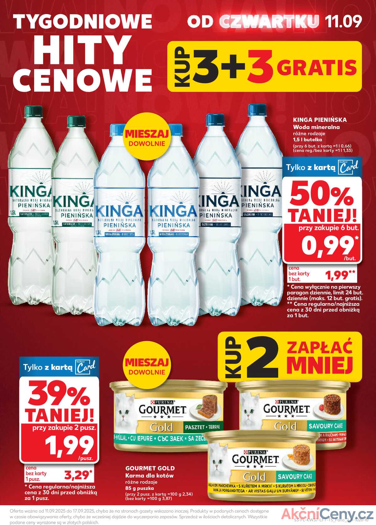 Leták Kaufland Polsko 11.9.-17.9.2025 - Noviny týdne strana 3